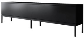 Έπιπλο τηλεόρασης Lord Megapap χρώμα μαύρο 180x30x47εκ. - GP052-0153,1