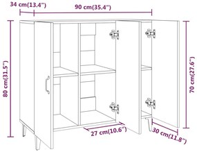 ΝΤΟΥΛΑΠΙ ΚΑΦΕ ΔΡΥΣ 90 X 34 X 80 ΕΚ. ΑΠΟ ΕΠΕΞΕΡΓΑΣΜΕΝΟ ΞΥΛΟ 817464