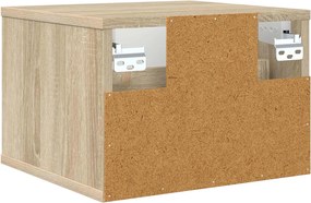 vidaXL Τοίχου κομοδίνο MAINZ Sonoma Δρυς 36 x 33 x 25 εκ.