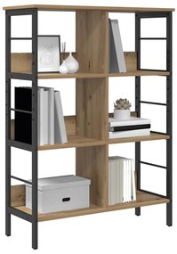 vidaXL Ράφι Βιβλίων Artisan Oak 82 x 32 x 112 εκ. Επεξεργασμένο ξύλο