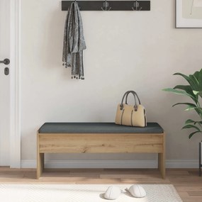 vidaXL Παγκάκι Χαλωρίου Artisan Oak 103 x 38 x 40 εκ