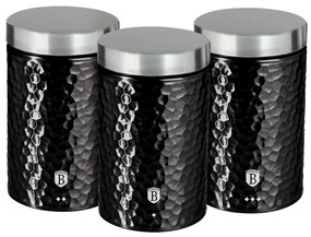 Δοχεία Αποθήκευσης Τροφίμων Berlinger Haus Σετ 3 τμχ Primal Gloss Collection BH-6712