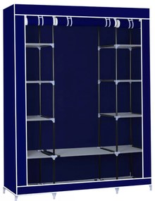 Υφασμάτινη Ντουλάπα Herzberg Μπλε HG-8009-BL