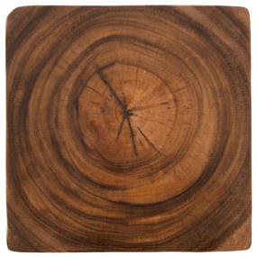 ΣΚΑΜΠΟ GEBO HM9754.11 ΤΕΤΡΑΓΩΝΟ--ΞΥΛΟ SUAR ΣΕ ΚΑΡΥΔΙ 35x35x46.5Yεκ.