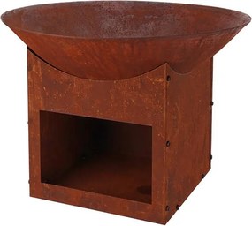 ΤΖΑΚΙΑ ΚΑΙ ΕΣΤΊΕΣ ΦΩΤΙΆΣ ΒΕΡΆΝΤΑΣ - ΚΉΠΟΥ FIRE BOWL BASE D57CM RUST FB8000110