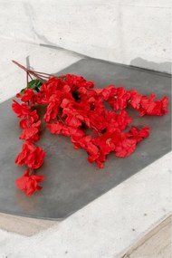 Stewehome Σετ τεχνητών ανθών με 7 κλαδιά κόκκινου χρώματος Κόκκινο