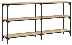 vidaXL Τραπέζι Κονσόλα Sonoma Δρυς 150x29x75 εκ. Επεξεργασμένο Ξύλο