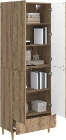 vidaXL Σέτ Ντουλαπιών 2 τμχ. Artisan Δρυς Επεξεργασμένο Ξύλο