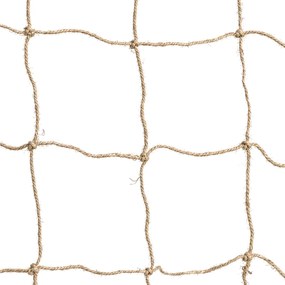 vidaXL Δίχτυ στήριξης φυτών από γιούτα Φυσικό 2 x 25 m