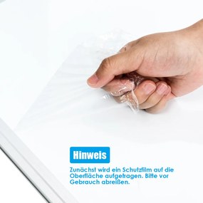 Costway  Πολυλειτουργικός Μαγνητικός Πίνακας Whiteboard με Αξεσουάρ ST39497