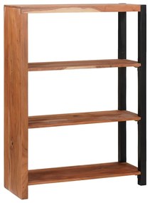 Ράφι Βιβλίων Καφέ 80 x 30 x 110 εκ Στερεό Ξύλο Ακακίας