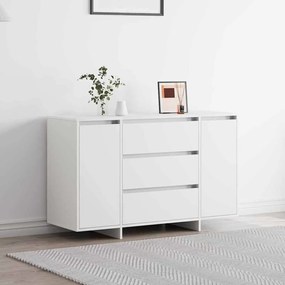 vidaXL Πλαϊνό γραφείο Λευκό 120 x 41 x 75 εκ. Επεξεργασμένο ξύλο