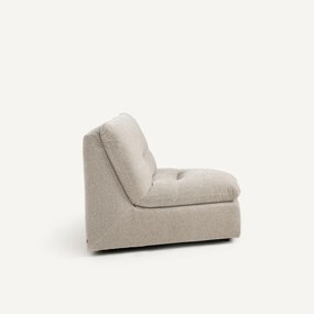 Γωνιακή πολυθρόνα σύνθεσης από βελούδο chenille, Giuliano