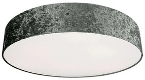 Φωτιστικό Οροφής - Πλαφονιέρα Croco IX 8961 Grey Nowodvorski Μέταλλο,Ύφασμα