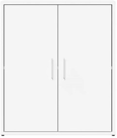 vidaXL Βοηθητικό Ντουλάπι Λευκό 60x31x70 εκ. από Επεξεργασμένο Ξύλο