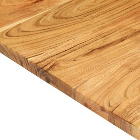 vidaXL Πάγκος Μπάνιου 80x52x2,5 εκ. από Μασίφ Ξύλο Ακακίας