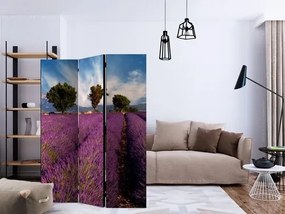 Διαχωριστικό με 3 τμήματα - Lavender field in Provence, France [Room Dividers]