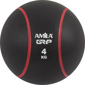 AMILA Μπάλα Medicine Ball Grip 4Kg (84754)