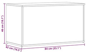 ΜΠΑΟΥΛΟ ΑΠΟΘΗΚΕΥΣΗΣ ΓΚΡΙ ΣΚΥΡ. 84 X 42 X 46 ΕΚ. ΑΠΟ ΜΟΡΙΟΣΑΝΙΔΑ 803060