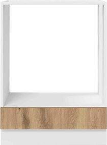 vidaXL Κρεμαστό ντουλάπι Artisan Oak Επεξεργασμένο Ξύλο