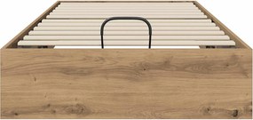 vidaXL Κρεβάτι Οθωμανικού Τύπου Τεχνίτικη Δρυς 80,5 x 200 εκ