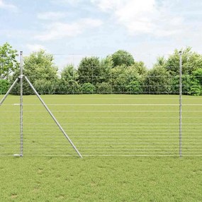 vidaXL Περίφραξη Πεδιάδας 1.6x10 m Γαλβανισμένο Ατσάλι