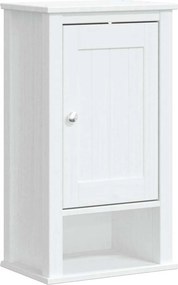 vidaXL Ντουλάπι Μπάνιου Επιτοίχιο BERG Λευκό 40x27x71,5 εκ Μασίφ Πεύκο
