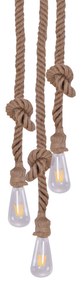 Φωτιστικό Οροφής  SE147-27-3 MAYA PENDANT LAMP ROPE+ - 51W - 100W - 77-4344