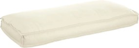 vidaXL Μαξιλάρι Ύφασμα Όξφορντ Κρεμ 120 x 50 x 12 εκ.