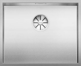 Blanco Zerox 500-U Durinox Ματ Λείος Νεροχύτης Υποκαθήμενος με 1 Γούρνα 54x44 cm