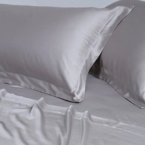 Σεντόνια King Size (Σετ) Silk Fashion Bamboo Light Grey