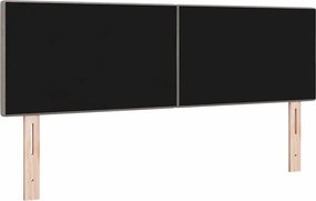 vidaXL Κεφαλάρι με κεφαλάρι Taupe 144 cm Τεχνητό Δέρμα