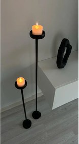 Stewehome Σετ 2 τεμαχίων ξύλινα κηροπήγια 120x80 cm