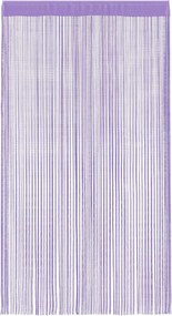 vidaXL Κουρτίνες με Κρόσσια 2 τεμ. Μοβ 140 x 250 εκ.