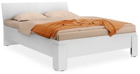 Κρεβάτι Robin Megapap από μελαμίνη χρώμα λευκό 160x200εκ. - 0234178
