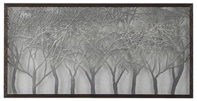 Artekko Shith Διακοσμητικό Τοίχου Πίνακας Δέντρα με Καφέ Κορνίζα (100x50x3)cm Artekko 82888