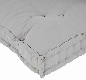 vidaXL Μαξιλάρι για καναπέ παλέτας 3 pcs Γκρι ύφασμα