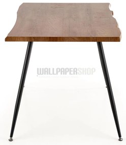 Carlson Τραπέζι Ξύλινο Καφέ 120x80x77