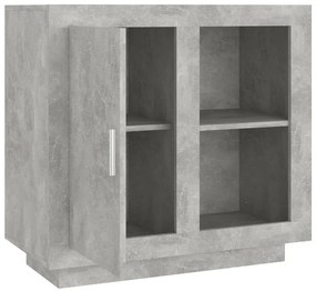 vidaXL Συρταριέρα Γκρι Σκυροδέματος 80 x 40 x 75 εκ.