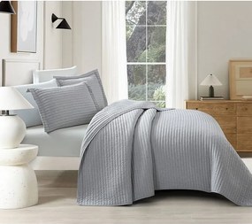 Σετ Κουβερλί Ημιδιπλο 180x240 Mabelle Lt Grey 000000002658
