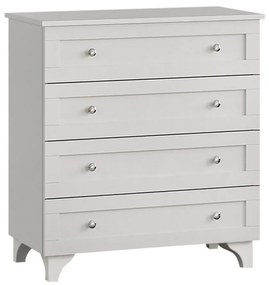 Συρταριέρα Emily 0235952 80x42x85cm White