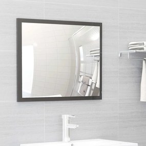 vidaXL Σετ Επίπλων Μπάνιου 2 Τεμαχίων Γκρι από Μοριοσανίδα
