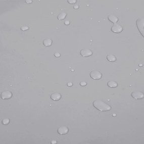 vidaXL Μουσαμάς Γκρι 1 x 2,5 μ. 650 γρ./μ²