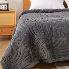 Κουβερτοπάπλωμα King Size (240x260) Anna Riska Lucia 4 Grey