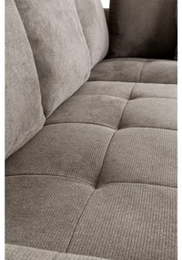 BILL ΚΑΝΑΠΕΣ ΚΡΕΒΑΤΙ ΓΩΝΙΑ ΑΡΙΣΤΕΡΗ TAUPE 241x173x94 - 70-0413