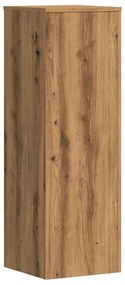 vidaXL Βάσεις Φυτών Αρτισιανή Δρυς 33x33x100 εκ. Επεξ. Ξύλο