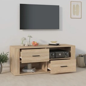 vidaXL Έπιπλο Τηλεόρασης Sonoma Δρυς 100x35x40 εκ. Επεξ. Ξύλο