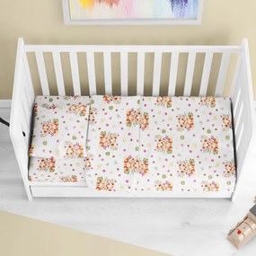 Σεντόνι Κούνιας Με Λάστιχο (70x140+15) Dimcol Lion Cub 530 Beige