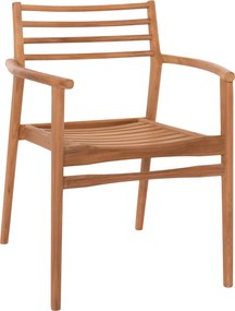 ΠΟΛΥΘΡΟΝΑ MOOSEN HM9936 ΜΑΣΙΦ ΞΥΛΟ TEAK ΣΕ ΦΥΣΙΚΟ 59x60x78,5Υ