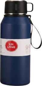 Φορητό παγούρι-θερμός - 1000ml - 413265 - Blue